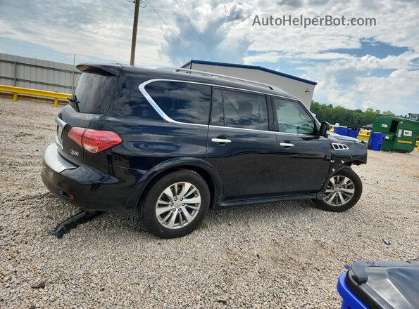 JN8AZ2NF0G9610929 2016 INFINITI QX80 Black უკანა მარჯვენა