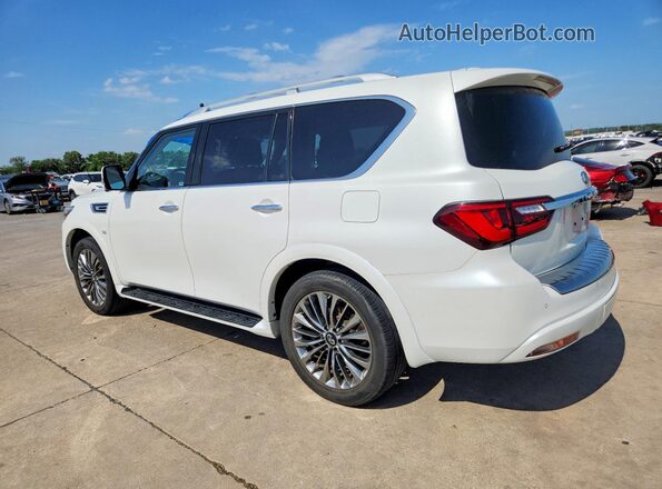 JN8AZ2NF0K9687938 2019 INFINITI QX80 Белый Задняя левая четверть