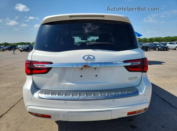 JN8AZ2NF0K9687938 2019 INFINITI QX80 Белый Вид сзади