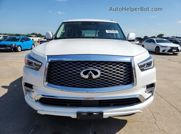 JN8AZ2NF0K9687938 2019 INFINITI QX80 Белый Вид спереди