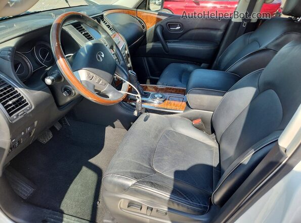 JN8AZ2NF0K9687938 2019 INFINITI QX80 Белый Вид салона спереди
