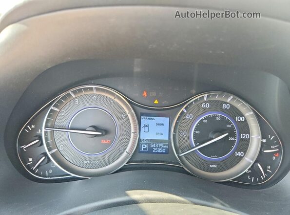 JN8AZ2NF0K9687938 2019 INFINITI QX80 Белый Вид щитка приборов