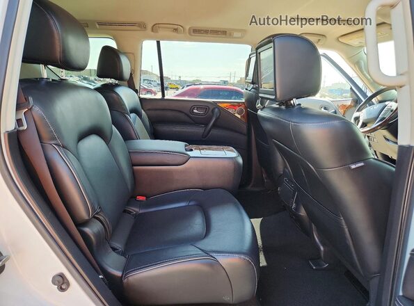 JN8AZ2NF0K9687938 2019 INFINITI QX80 Белый Вид задней части салона