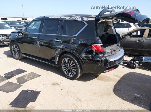 JN8AZ2NF0L9700558 2020 INFINITI QX80 Black Tył lewy