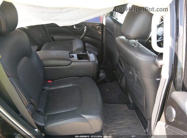 JN8AZ2NF0L9700558 2020 INFINITI QX80 Black Widok naklejki z numerem VIN