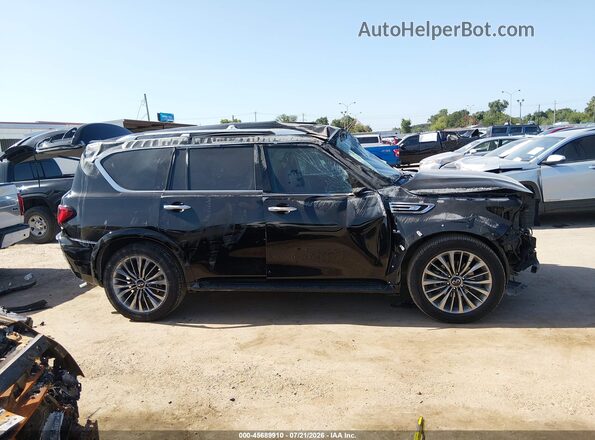JN8AZ2NF0L9700558 2020 INFINITI QX80 Black Widok wnętrza 360 stopni