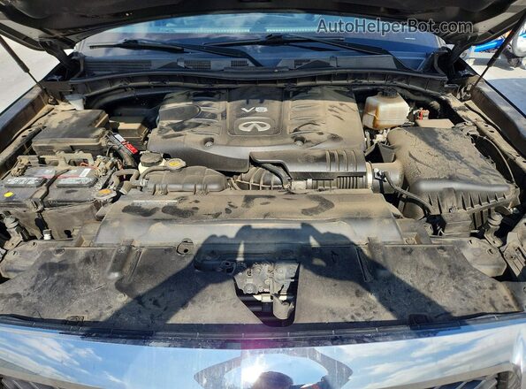 JN8AZ2NF0L9703525 2020 INFINITI QX80 Black Vista del compartimento del motor