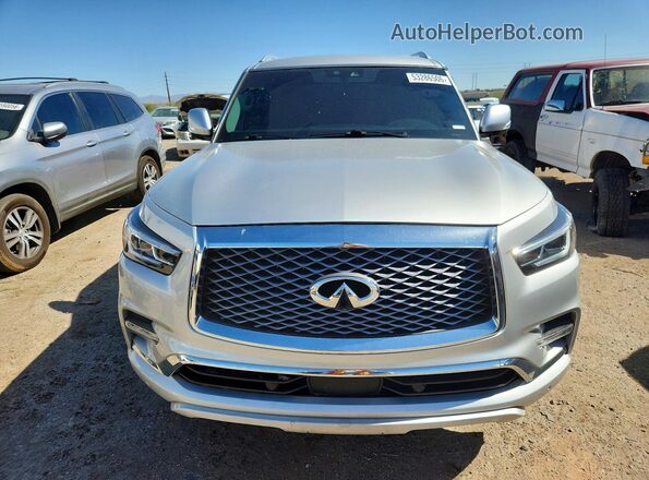 JN8AZ2NF0L9703847 2020 INFINITI QX80 Silver Front view