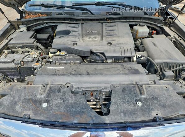JN8AZ2NF2J9661467 2018 INFINITI QX80 Угольный Вид подкапотного пространства