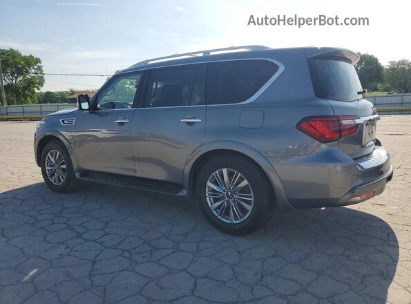 JN8AZ2NF2K9687911 2019 INFINITI QX80 Gray Հետևի ձախ