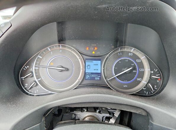 JN8AZ2NF2K9687911 2019 INFINITI QX80 Gray Սարքավորումների վահանակի տեսք