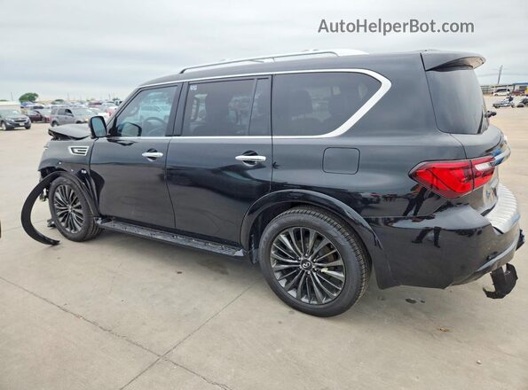 JN8AZ2NF2L9700478 2020 INFINITI QX80 Черный Задняя левая четверть