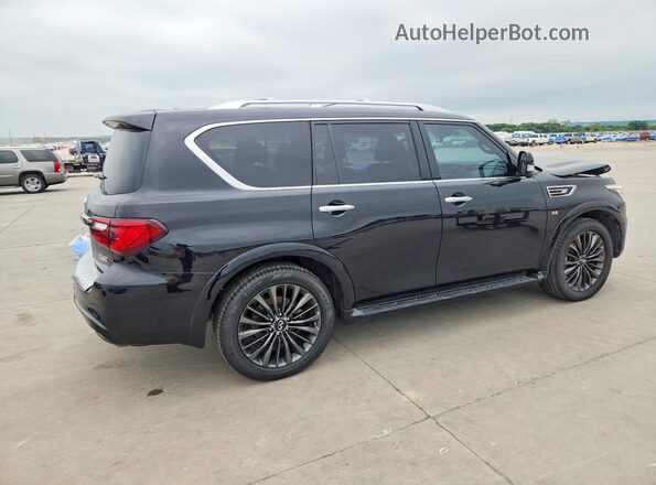 JN8AZ2NF2L9700478 2020 INFINITI QX80 Черный Задняя правая четверть