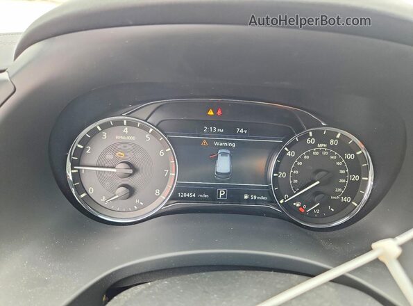JN8AZ2NF2L9700478 2020 INFINITI QX80 Черный Вид щитка приборов