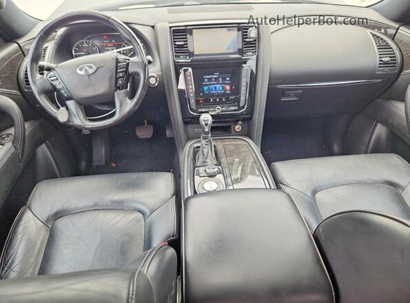 JN8AZ2NF2L9700478 2020 INFINITI QX80 Черный Вид панели приборов