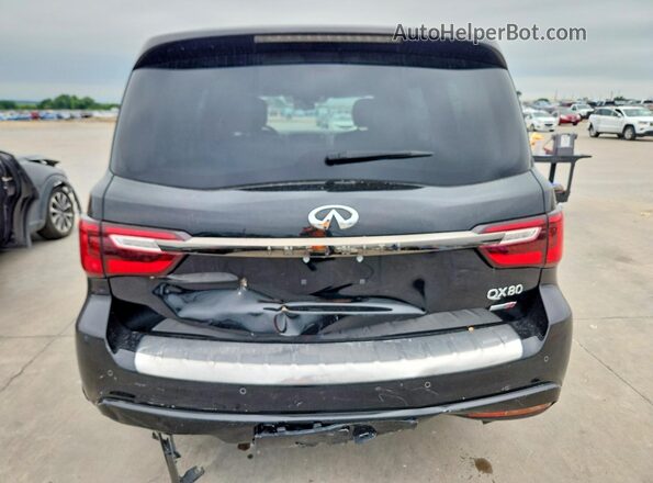 JN8AZ2NF2L9700478 2020 INFINITI QX80 Черный Вид сзади