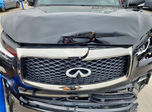 JN8AZ2NF2L9700478 2020 INFINITI QX80 Черный Вид подкапотного пространства