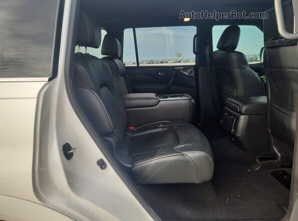 JN8AZ2NF2L9701386 2020 INFINITI QX80 Белый Вид задней части салона