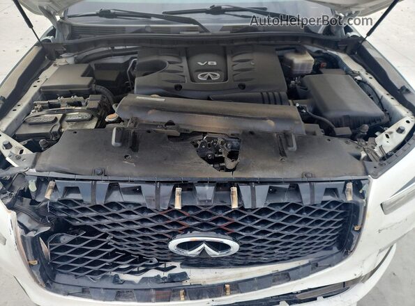 JN8AZ2NF2L9701386 2020 INFINITI QX80 Белый Вид подкапотного пространства