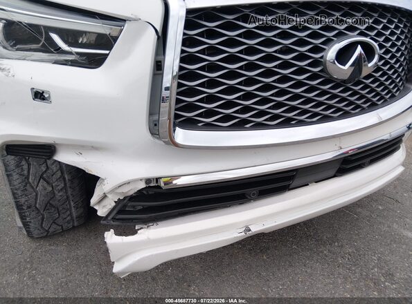 JN8AZ2NF3J9661185 2018 INFINITI QX80 White წინა ხედი