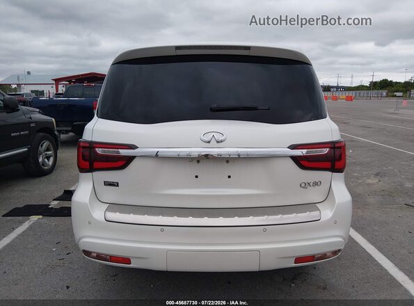 JN8AZ2NF3J9661185 2018 INFINITI QX80 White 
