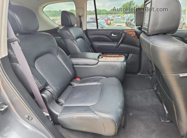 JN8AZ2NF3K9680515 2019 INFINITI QX80 Silver Vista interior trasera