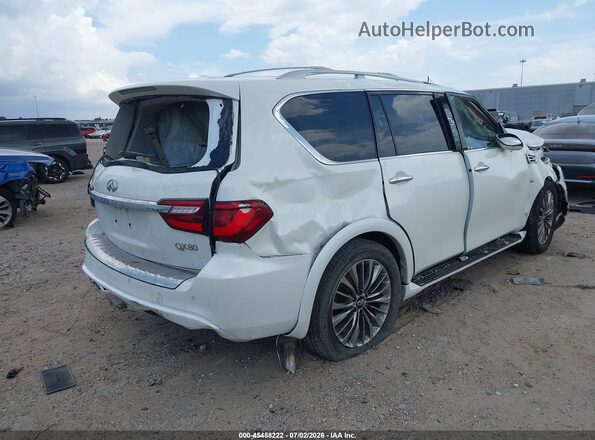 JN8AZ2NF3K9683849 2019 INFINITI QX80 Белый Задняя правая четверть