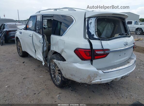 JN8AZ2NF3K9683849 2019 INFINITI QX80 Белый Задняя левая четверть