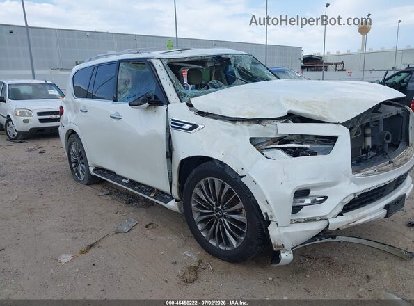 JN8AZ2NF3K9683849 2019 INFINITI QX80 Белый Вид задней части салона