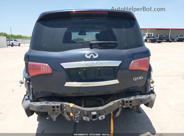 JN8AZ2NF4G9611792 2016 INFINITI QX80 Blue Front view