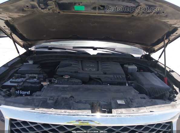 JN8AZ2NF4G9611792 2016 INFINITI QX80 Blue Rear view