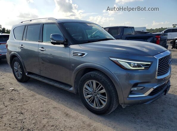 JN8AZ2NF4J9662376 2018 INFINITI QX80 Gray Առջևի աջ