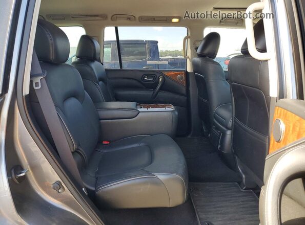 JN8AZ2NF4J9662376 2018 INFINITI QX80 Gray Սալոնի հետևի տեսք
