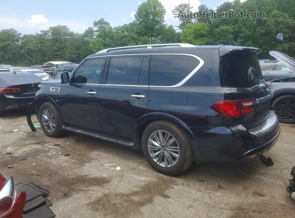 JN8AZ2NF4K9684606 2019 INFINITI QX80 Black Задня ліва чверть