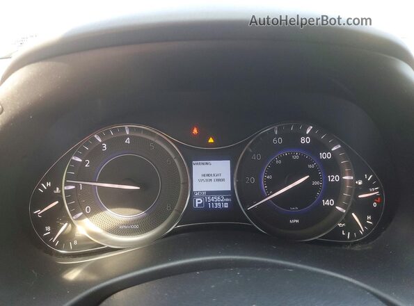 JN8AZ2NF4K9684606 2019 INFINITI QX80 Black Вид щитка приладів