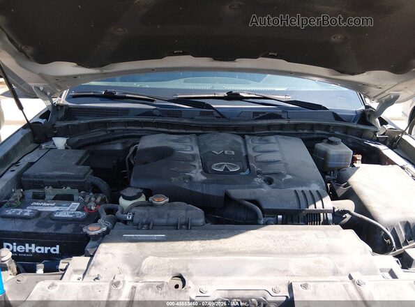 JN8AZ2NF4K9685013 2019 INFINITI QX80 Silver Widok z tyłu