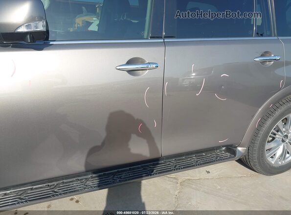 JN8AZ2NF4K9685481 2019 INFINITI QX80 Dark Brown 