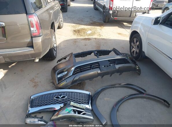JN8AZ2NF4K9685481 2019 INFINITI QX80 Dark Brown Instrument cluster view