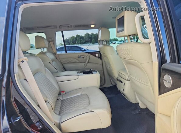 JN8AZ2NF4L9700112 2020 INFINITI QX80 Black Vista interior trasera