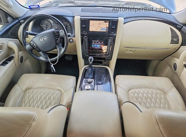 JN8AZ2NF4L9700112 2020 INFINITI QX80 Black Vista del salpicadero