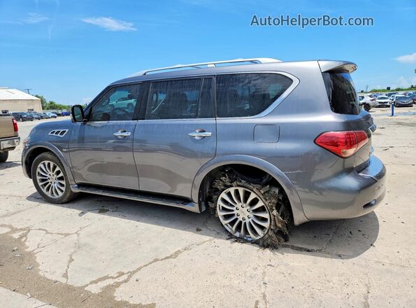 JN8AZ2NF7H9647364 2017 INFINITI QX80 Silver Հետևի ձախ