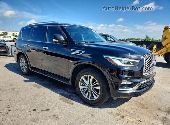 JN8AZ2NF7J9664980 2018 INFINITI QX80 Black Առջևի աջ