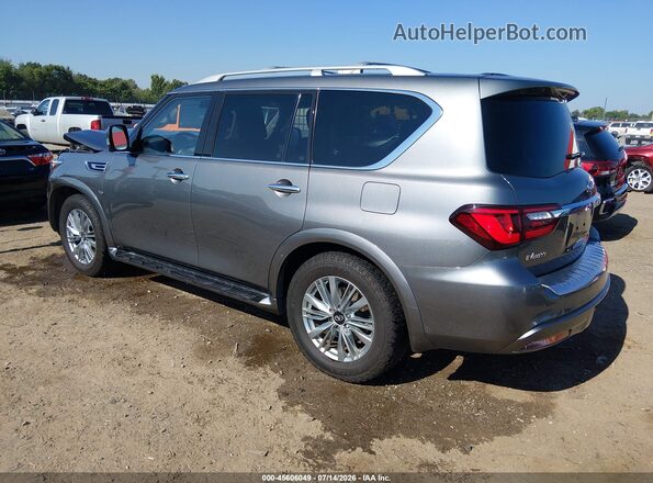 JN8AZ2NF7K9680534 2019 INFINITI QX80 Gray Задня ліва чверть