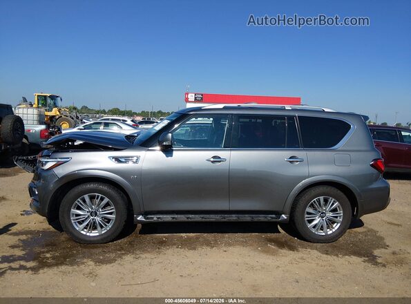 JN8AZ2NF7K9680534 2019 INFINITI QX80 Gray Панорамний вид салону 360°