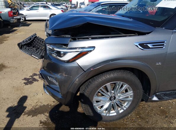JN8AZ2NF7K9680534 2019 INFINITI QX80 Gray 