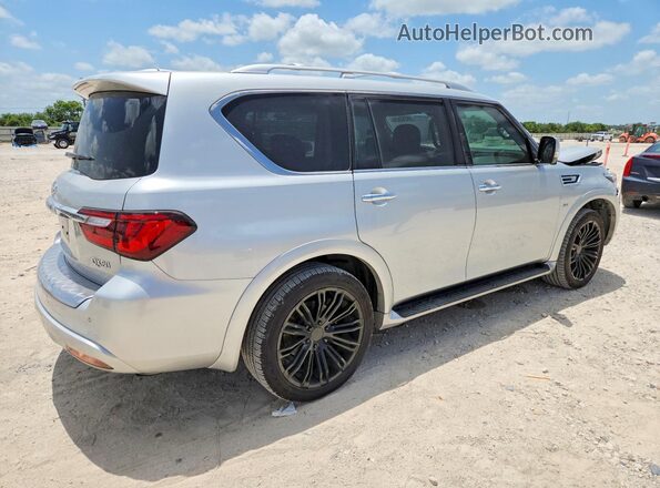 JN8AZ2NF7L9700377 2020 INFINITI QX80 Silver Rear right