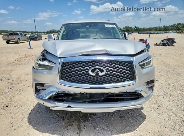 JN8AZ2NF7L9700377 2020 INFINITI QX80 Silver Front view