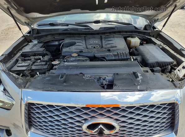 JN8AZ2NF7L9700377 2020 INFINITI QX80 Silver Engine compartment view