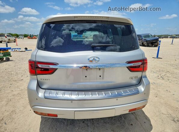 JN8AZ2NF7L9700377 2020 INFINITI QX80 Silver Rear view