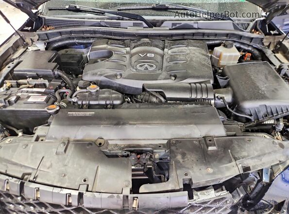 JN8AZ2NF8H9640472 2017 INFINITI QX80 Blue Շարժիչի բաժամունքի տեսք